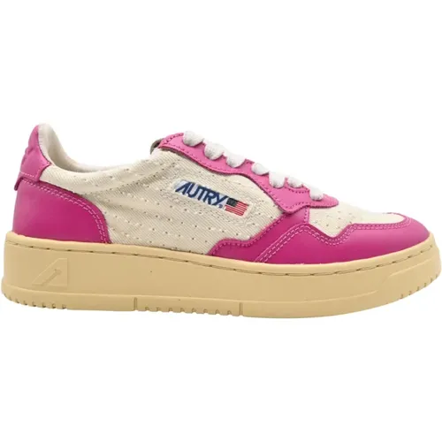 Canvas Bubble Low Top Sneakers - Autry - Modalova