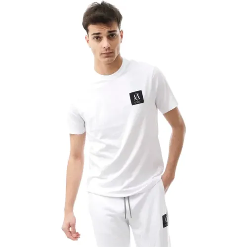 Basic T-Shirt , male, Sizes: XS - Armani Exchange - Modalova