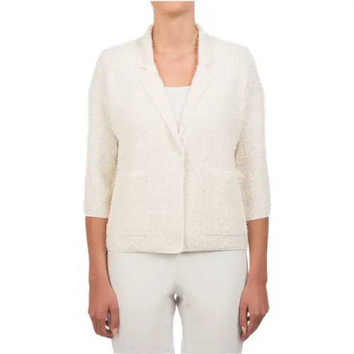 Jacket , female, Sizes: S, XS - Le Tricot Perugia - Modalova