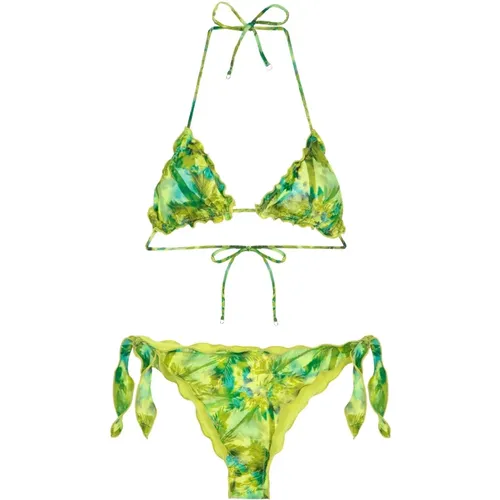 Bikini Triangolo E Slip Nodi Regolabile Frou Frou Sundown - F**k - Modalova