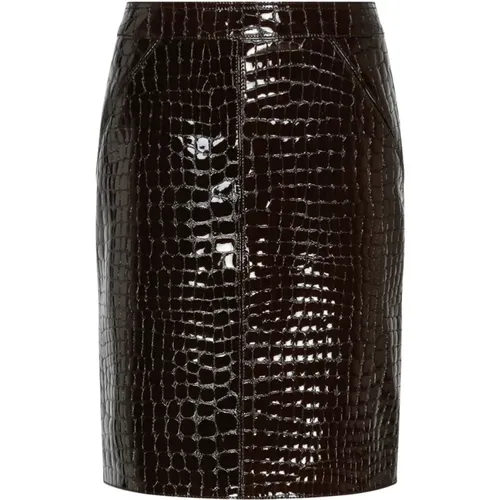 Chic Mini Skirts Collection , female, Sizes: S - Tom Ford - Modalova