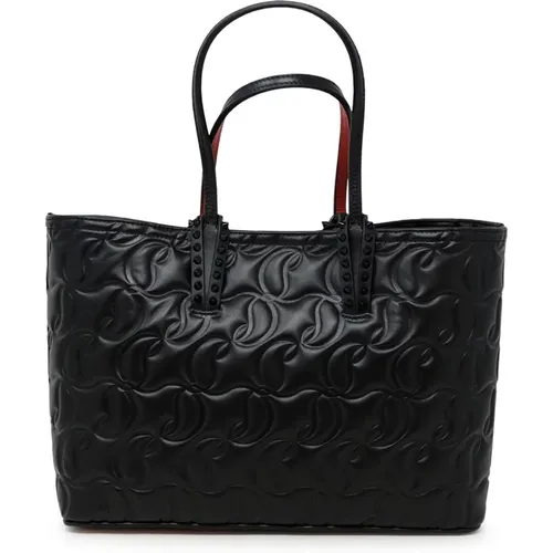 Leather Handbag Cabata Small Bag , female, Sizes: ONE SIZE - Christian Louboutin - Modalova