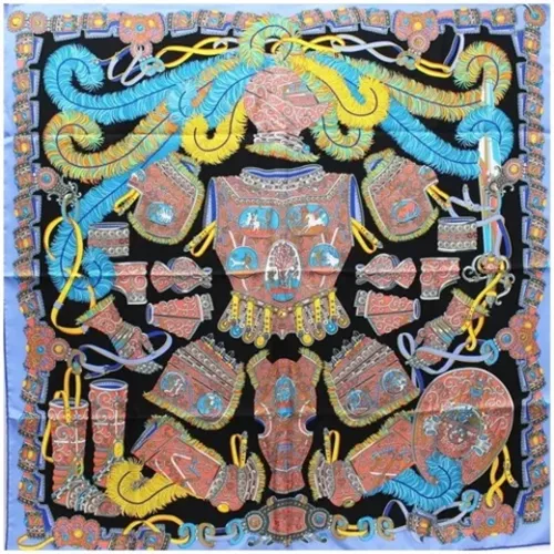 Pre-owned Silk scarves , female, Sizes: ONE SIZE - Hermès Vintage - Modalova