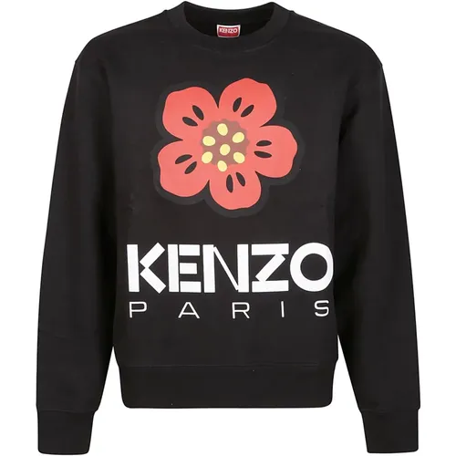 Boke Flower Sweatshirt , male, Sizes: S, M - Kenzo - Modalova