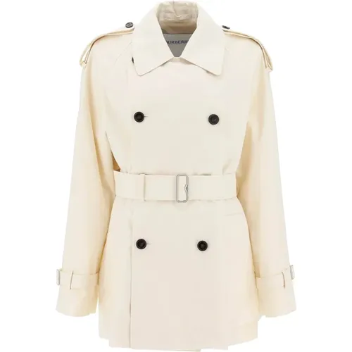 Kurzer Baumwoll Trenchcoat Burberry - Burberry - Modalova