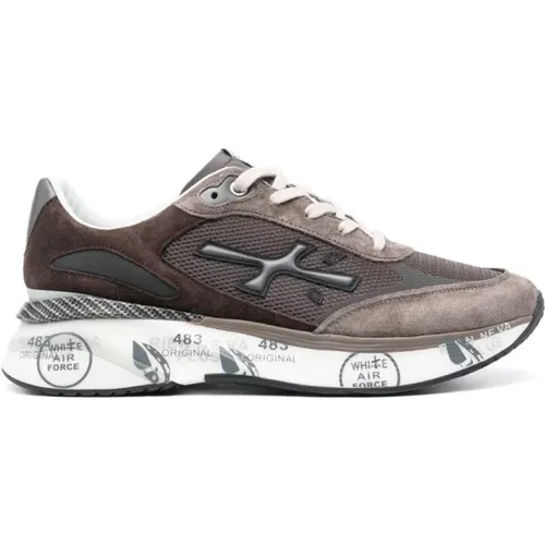 Nylon and Suede Sneakers , male, Sizes: 10 UK, 9 UK, 5 UK, 12 UK, 8 UK, 6 UK, 11 UK - Premiata - Modalova