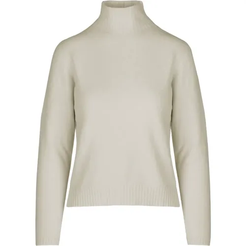 Seamless High Neck Sweater , female, Sizes: S, M - BomBoogie - Modalova