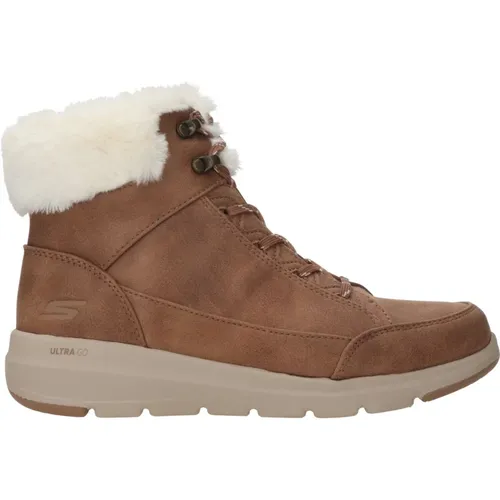 Winter Boots , female, Sizes: 2 UK - Skechers - Modalova