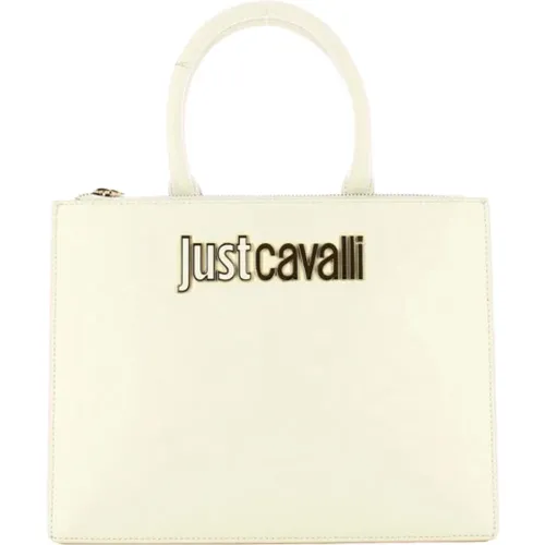 Rectangular Handbag with Gold Accents , female, Sizes: ONE SIZE - Just Cavalli - Modalova