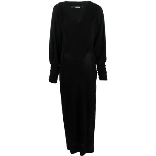 Maxi Hooded Dress , female, Sizes: L - Rotate Birger Christensen - Modalova