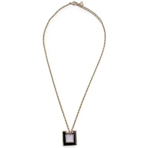 Pre-owned Metal necklaces , female, Sizes: ONE SIZE - Dior Vintage - Modalova