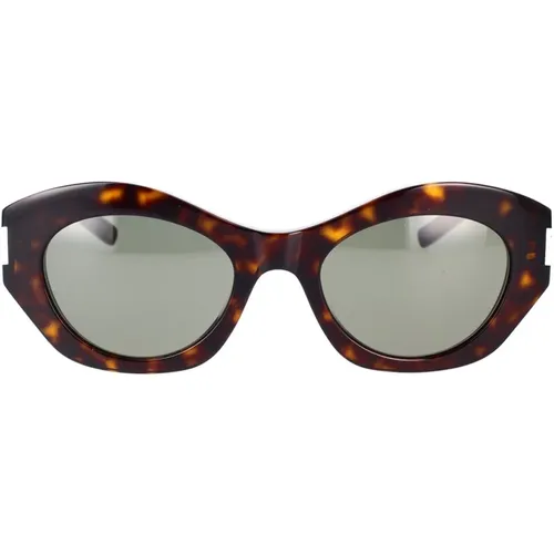 Womens SL 639 002 Sunglasses , unisex, Sizes: 52 MM - Saint Laurent - Modalova