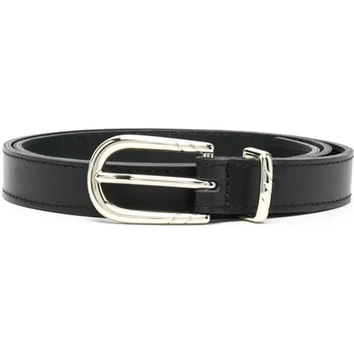 Skinny Leather Belt , male, Sizes: M, XL, L - Ernest W. Baker - Modalova