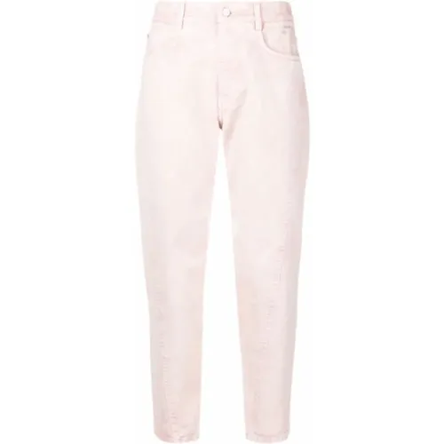 Faded Cropped Denim Jeans , female, Sizes: W27, W26, W28 - Stella Mccartney - Modalova