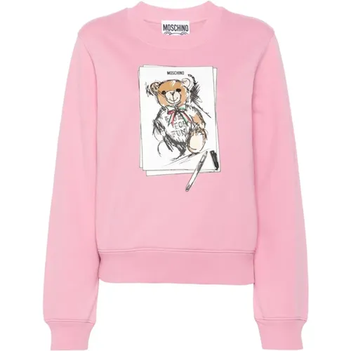 Casual Sweatshirt 181C Moschino - Moschino - Modalova