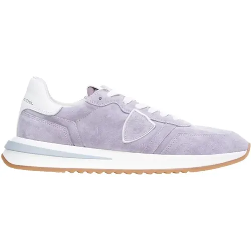 Lila Tropez 2.1 Low Top Sneakers , Damen, Größe: 37 EU - Philippe Model - Modalova