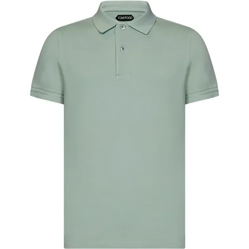Mens Clothing T-Shirts Polos Ss24 , male, Sizes: S, L - Tom Ford - Modalova