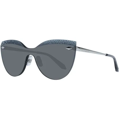 Grey Women Sunglasses Mono Lens , female, Sizes: ONE SIZE - Swarovski - Modalova