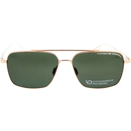 Titan Polarisierte Sonnenbrille für Männer , Herren, Größe: 58 MM - Porsche Design - Modalova