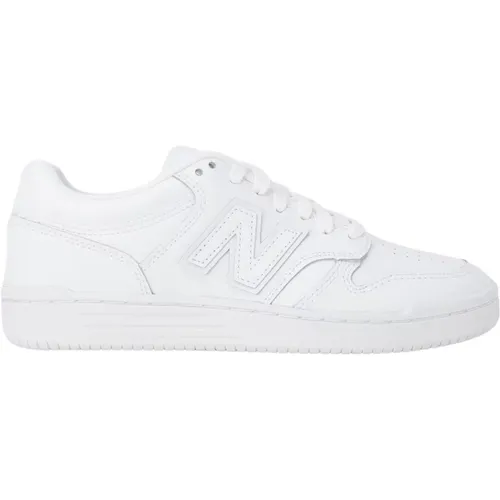 Weiße Ledersneaker für Frauen - New Balance - Modalova