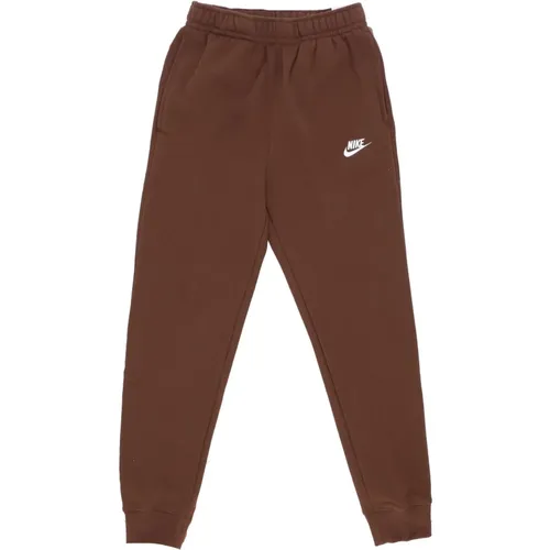 Club Jogger Sweatshirt Tracksuit Pants Cocoa , Herren, Größe: L - Nike - Modalova