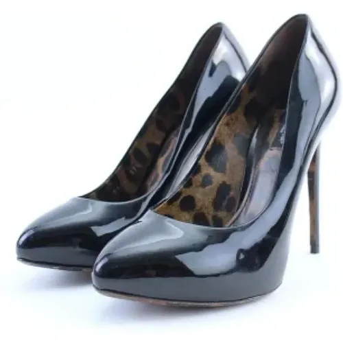 Pre-owned Leather Pumps , female, Sizes: 4 1/2 UK - Dolce & Gabbana Pre-owned - Modalova