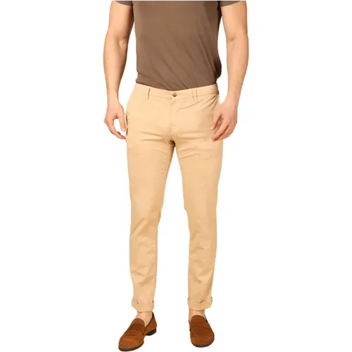 Herren Chino Hose in Gabardine Regular - Mason's - Modalova