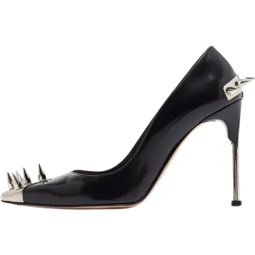 Pre-owned Leather heels , female, Sizes: 6 UK - Alexander McQueen Pre-owned - Modalova