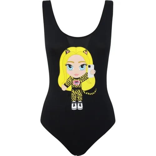 Mascotte Body with Crossed Straps , female, Sizes: XS, M, S - Chiara Ferragni Collection - Modalova