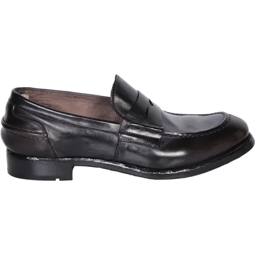 Leather Loafer Shoes , male, Sizes: 8 1/2 UK, 7 1/2 UK, 10 UK, 7 UK, 6 UK, 9 1/2 UK, 8 UK, 10 1/2 UK - Officine Creative - Modalova