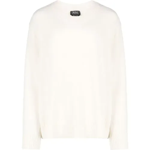 Alison Round Neck Sweater , female, Sizes: M, L - A.p.c. - Modalova