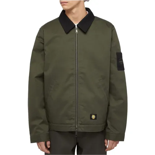 Urban Casual Grüne Jacke , Herren, Größe: XS - Dickies - Modalova