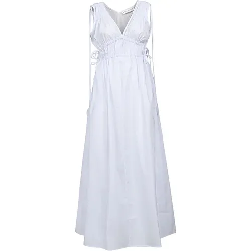 Cotton Long Dress , female, Sizes: S - Skills & Genes - Modalova