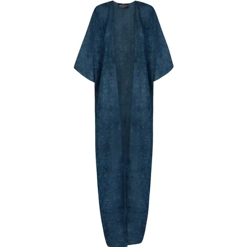 Nina Long Kimono Sleeve Jacket , female, Sizes: S, L, M - Cortana - Modalova