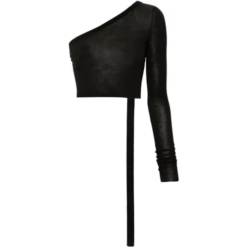 Ziggy TOP Langarm Damen Shirt , Damen, Größe: XS - Rick Owens - Modalova