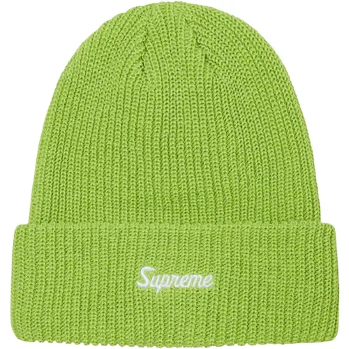 Limited Edition Loose Gauge Beanie Light , unisex, Sizes: ONE SIZE - Supreme - Modalova