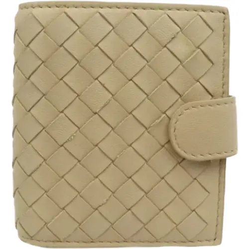 Pre-owned Leather wallets , female, Sizes: ONE SIZE - Bottega Veneta Vintage - Modalova