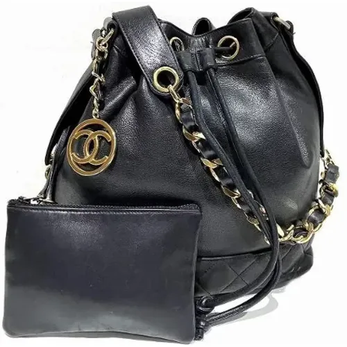 Pre-owned Leather chanel-bags , female, Sizes: ONE SIZE - Chanel Vintage - Modalova