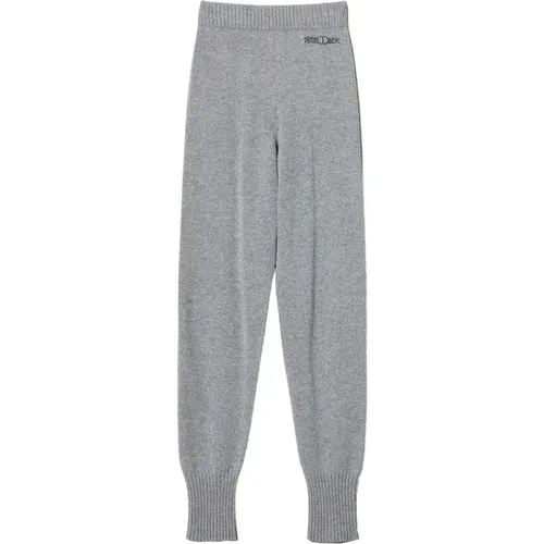 Elegante Wollmischung Kaschmirhose , Damen, Größe: S - Twinset - Modalova