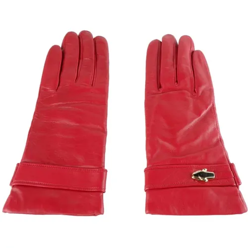 Red Lambskin Glove Cavalli Class - Cavalli Class - Modalova