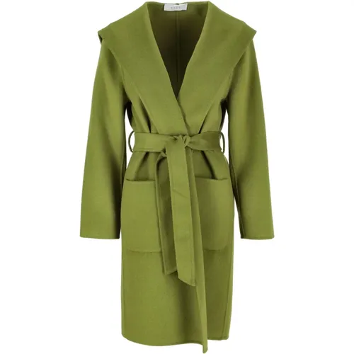 Hooded Coat with Belt , female, Sizes: S - Kaos - Modalova