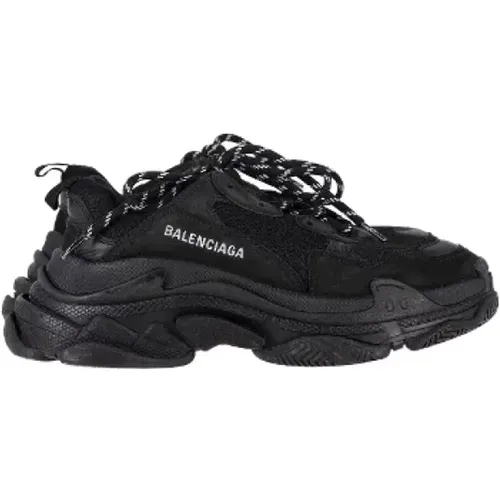 Pre-owned Polyester sneakers , female, Sizes: 6 UK - Balenciaga Vintage - Modalova