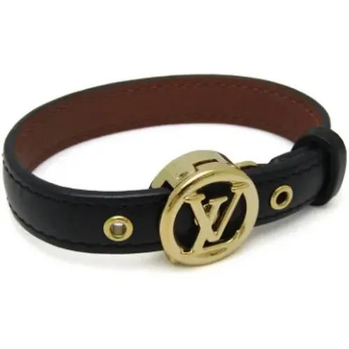 Pre-owned Leather bracelets , female, Sizes: ONE SIZE - Louis Vuitton Vintage - Modalova