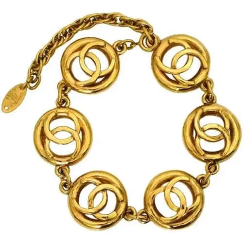 Pre-owned Metal chanel-jewelry , female, Sizes: ONE SIZE - Chanel Vintage - Modalova