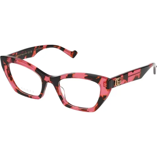 Stilvolle Brille Gg1334O , Damen, Größe: 52 MM - Gucci - Modalova