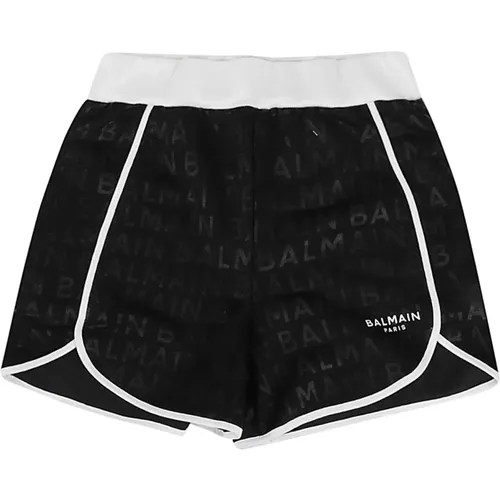 Lässige Jersey Shorts für Männer - Balmain - Modalova