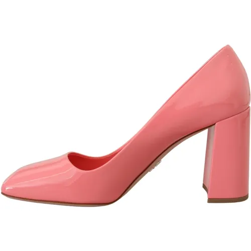 Elegant Square Toe Pumps , female, Sizes: 2 UK, 3 UK - Prada - Modalova