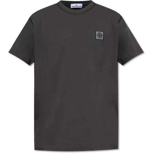Marken-T-Shirt , Herren, Größe: 2XL - Stone Island - Modalova
