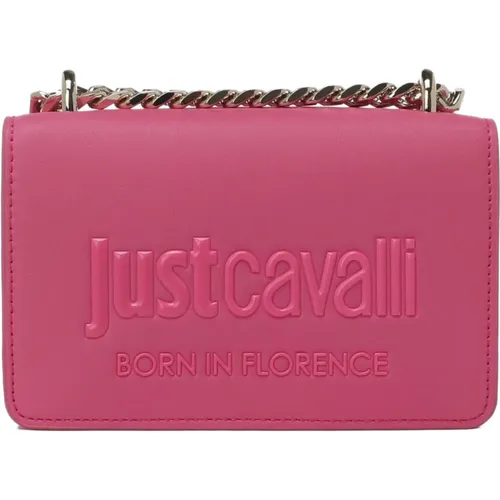 Rosa Designer Tasche , Damen, Größe: ONE Size - Just Cavalli - Modalova