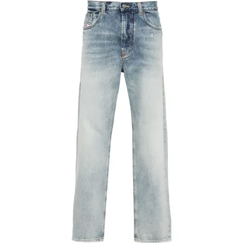 Straight Denim Jeans Pre-owned 2010 Blau , Herren, Größe: W29 - Diesel - Modalova